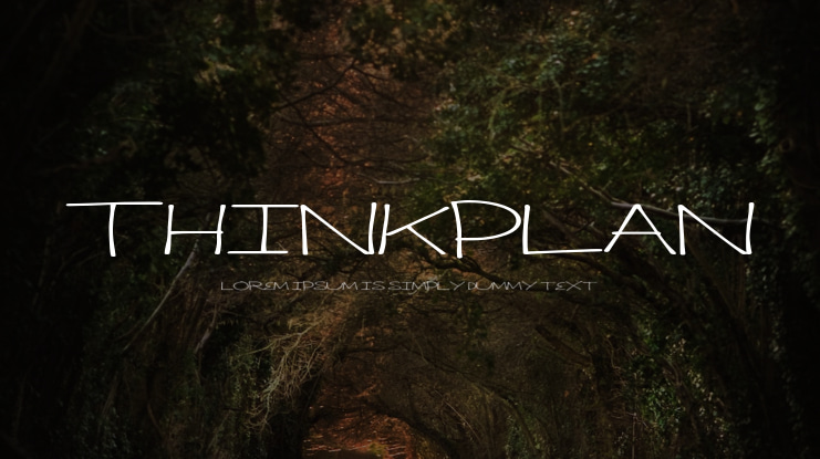 ThinkPlan Font