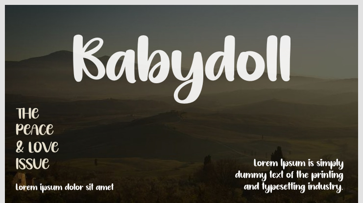 Babydoll Font