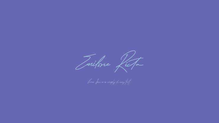 Emilone Ricta Font