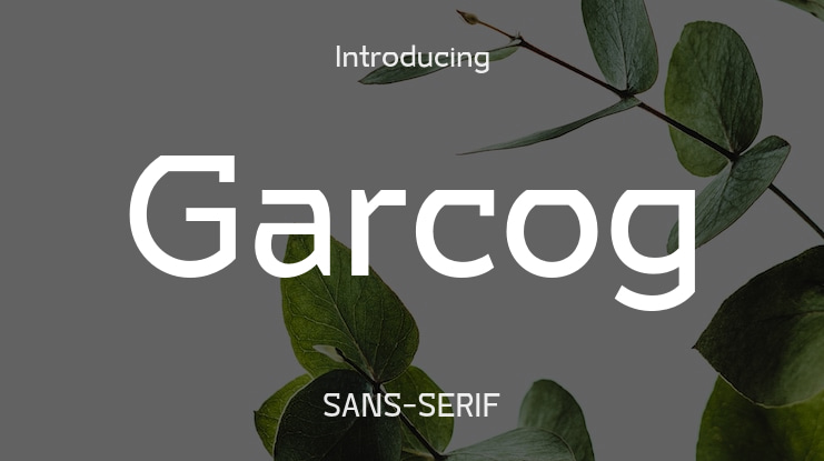 Garcog Font
