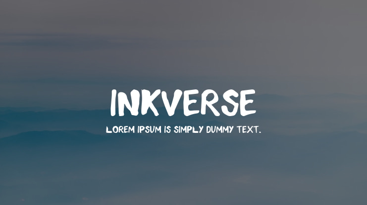 InkVerse Font