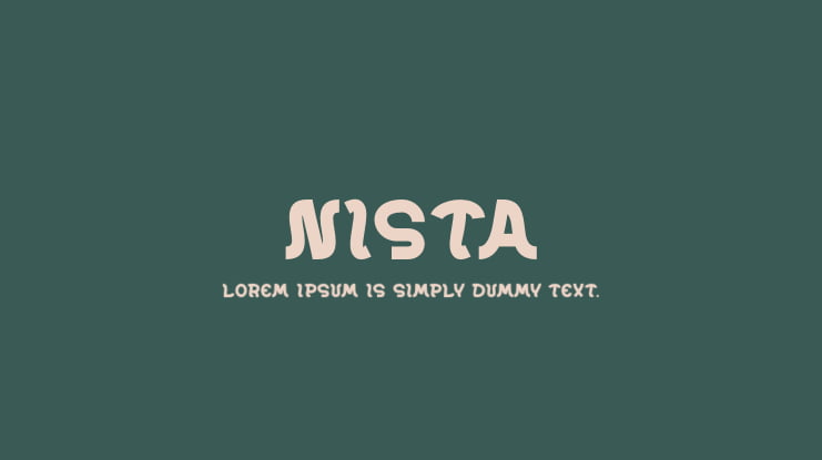 Nista Font