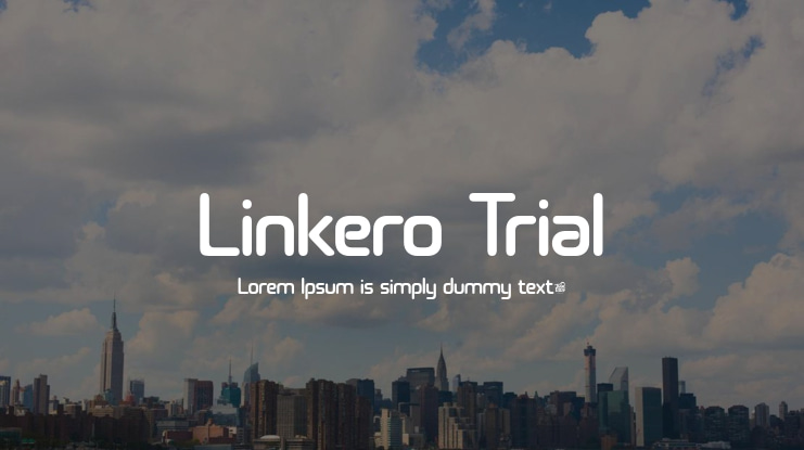 Linkero Trial Font