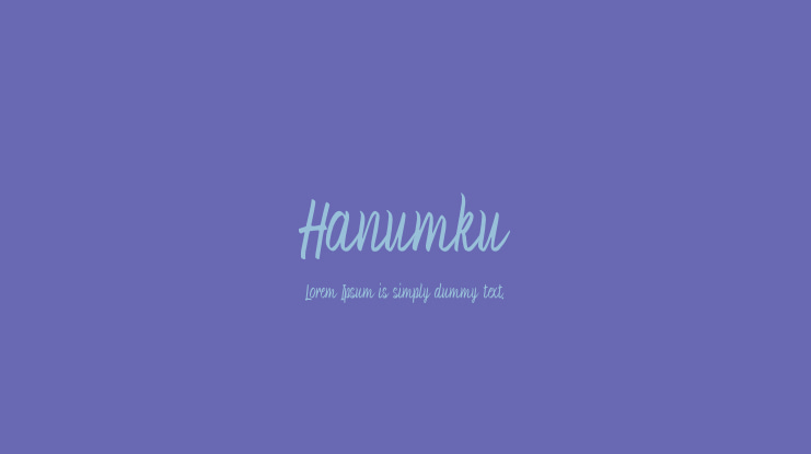Hanumku Font