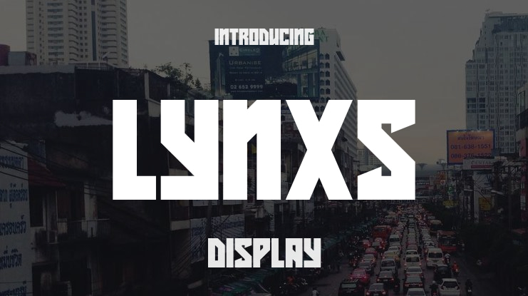 Lynxs Font Family