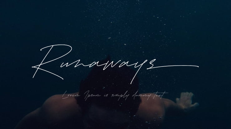 Runaways Font