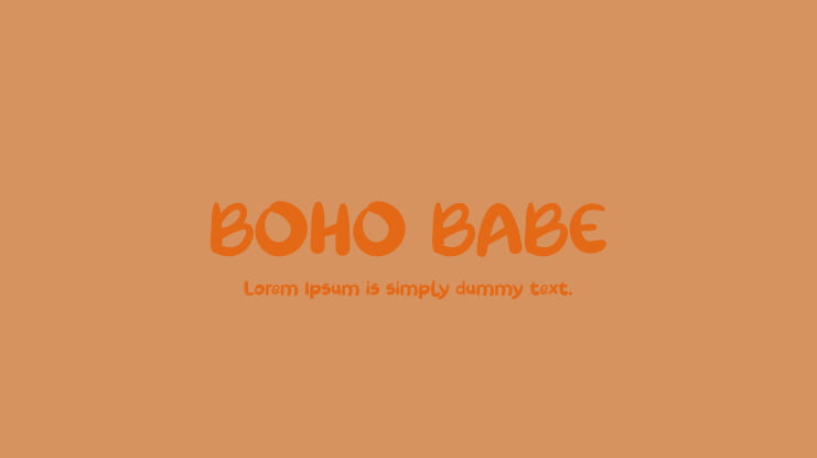 BOHO BABE Font