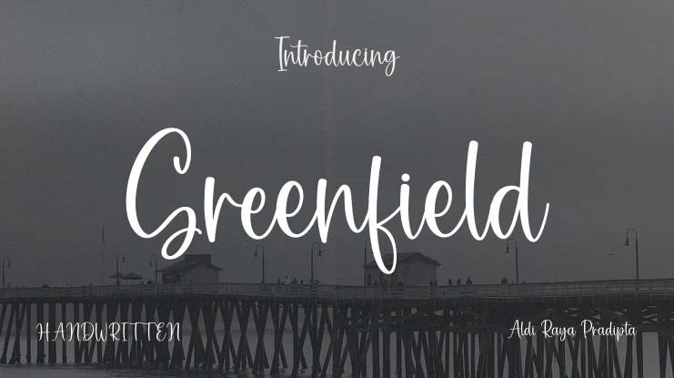 Greenfield Font