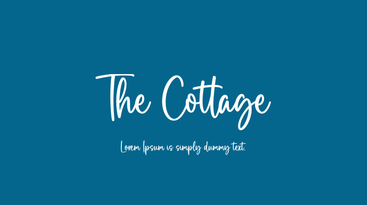 The Cottage Font
