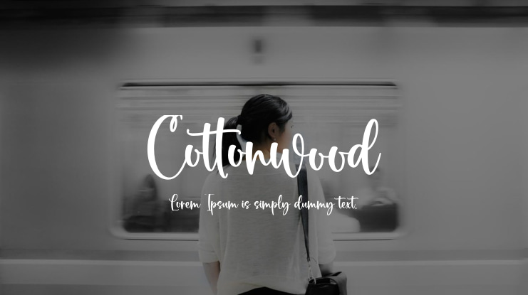 Cottonwood Font