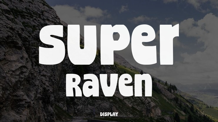 Super Raven Font