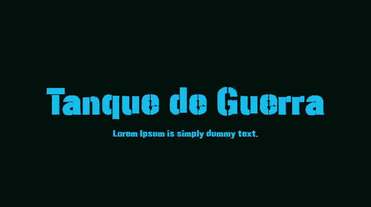 Tanque de Guerra Font