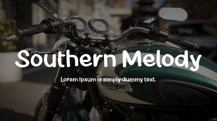 Southern Melody Font