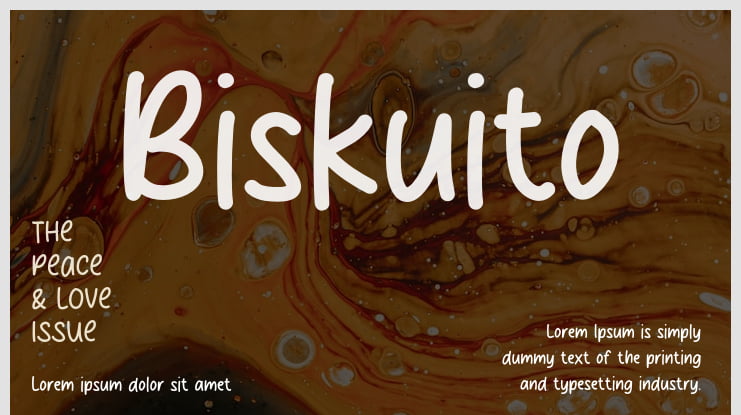Biskuito Font