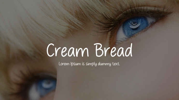 Cream Bread Font