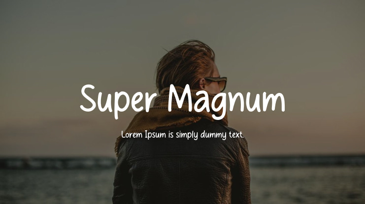 Super Magnum Font