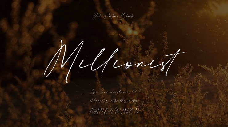 Millionist Font