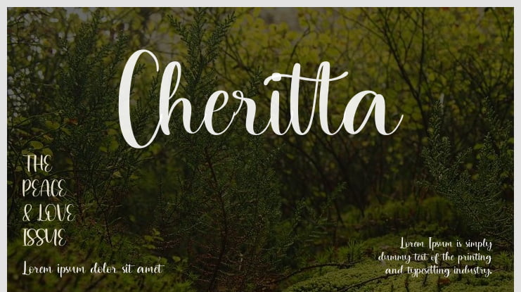 Cheritta Font