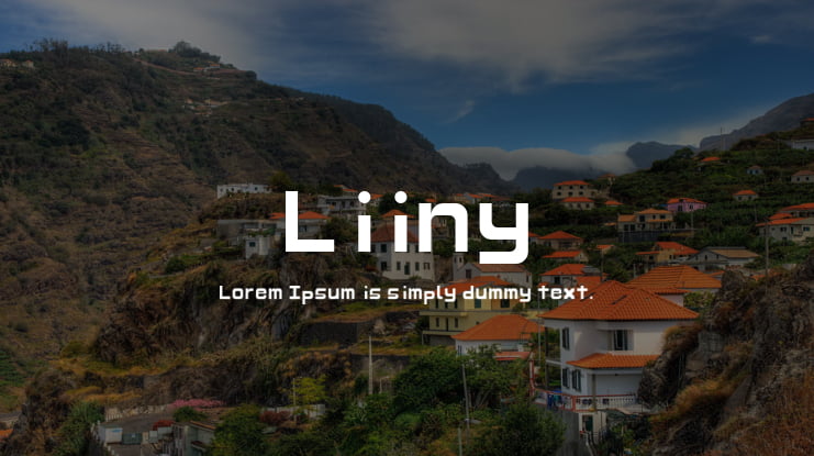 Liiny Font