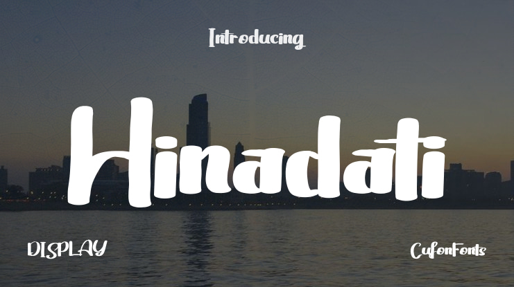 Hinadati Font