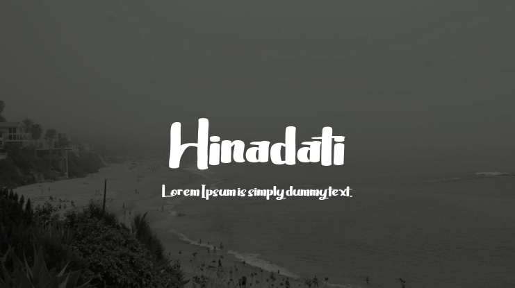 Hinadati Font