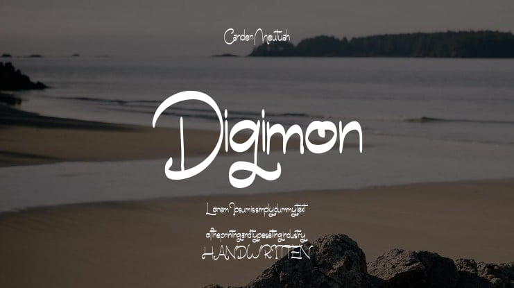 Digimon Font