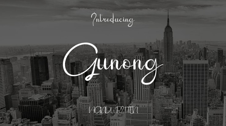 Gunong Font