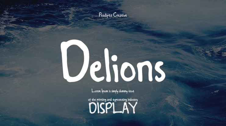 Delions Font