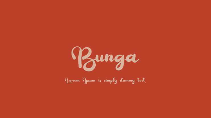 Bunga Font