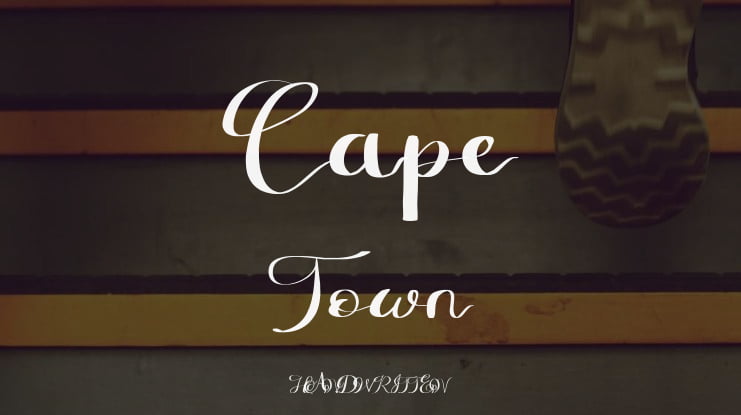 Cape Town Font
