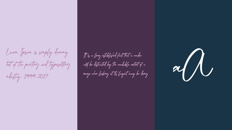 Signature Creek Font