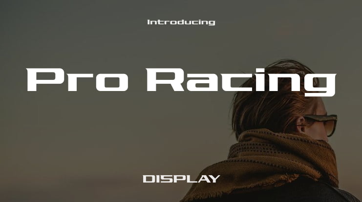Pro Racing Font Family