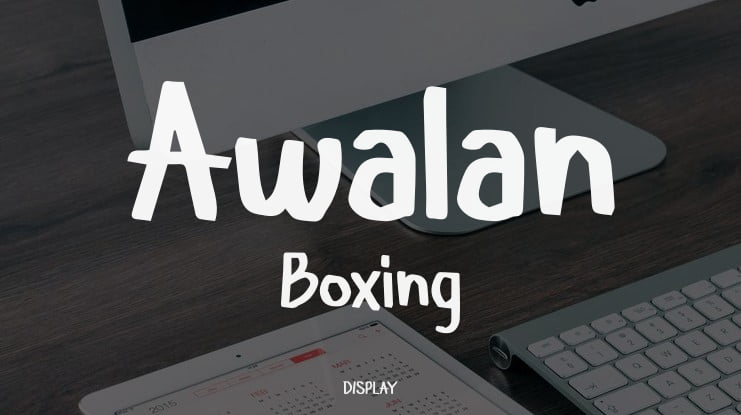 Awalan Boxing Font