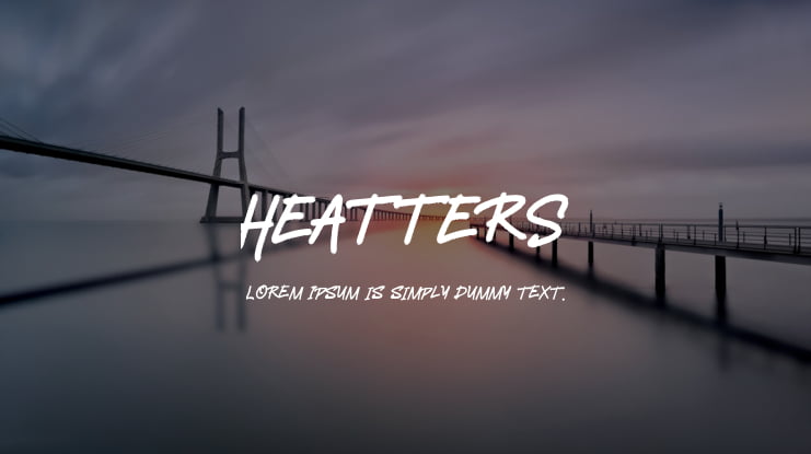 HeAtterS Font