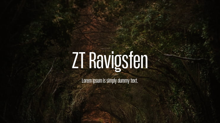 ZT Ravigsfen Font