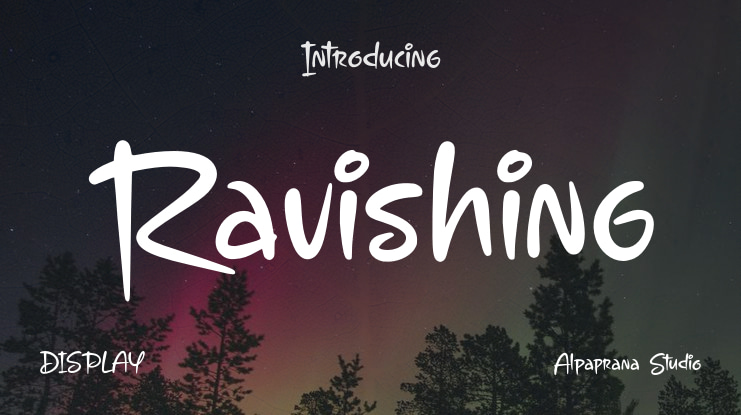 Ravishing Font