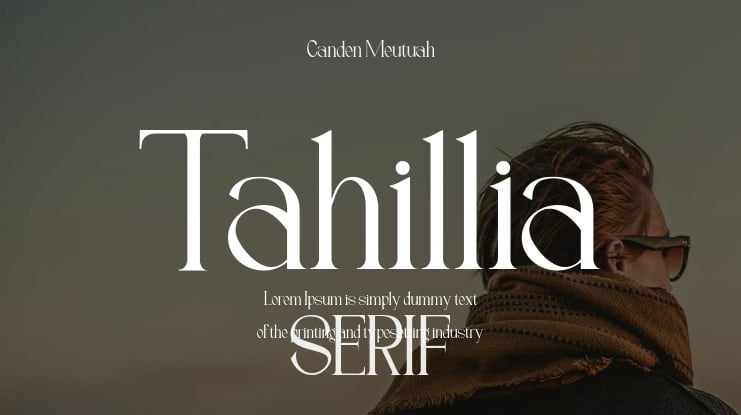 Tahillia Font