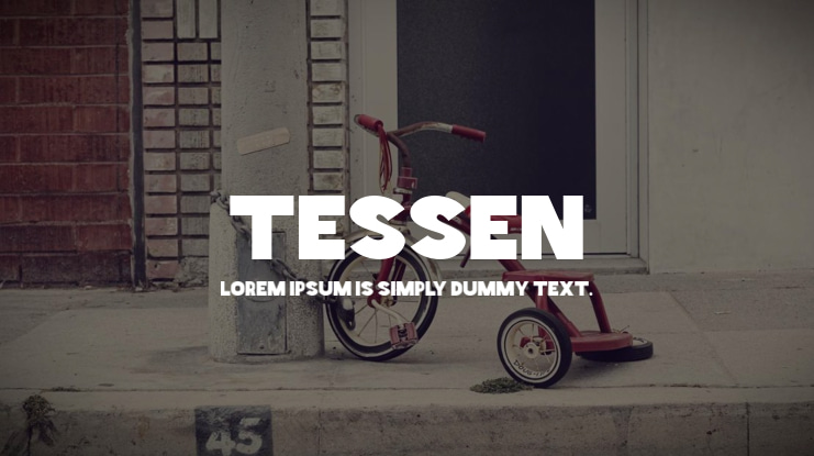 tessen Font