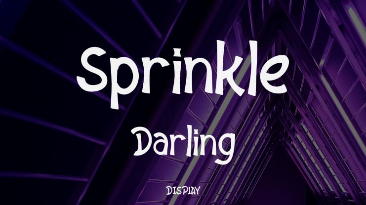 Sprinkle Darling Font