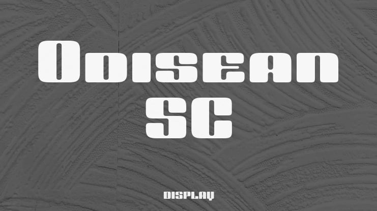 Odisean SC Font