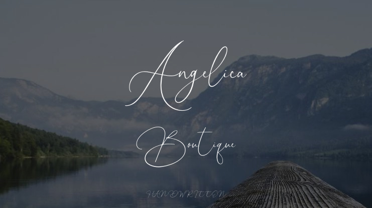 Angelica Boutique Font