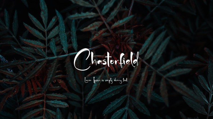 Chastorfield Font