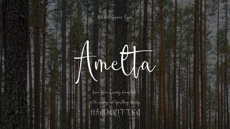Amelta Font