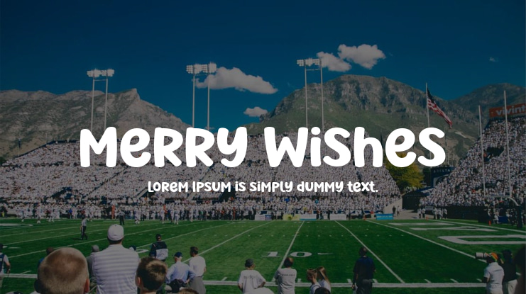 Merry Wishes Font