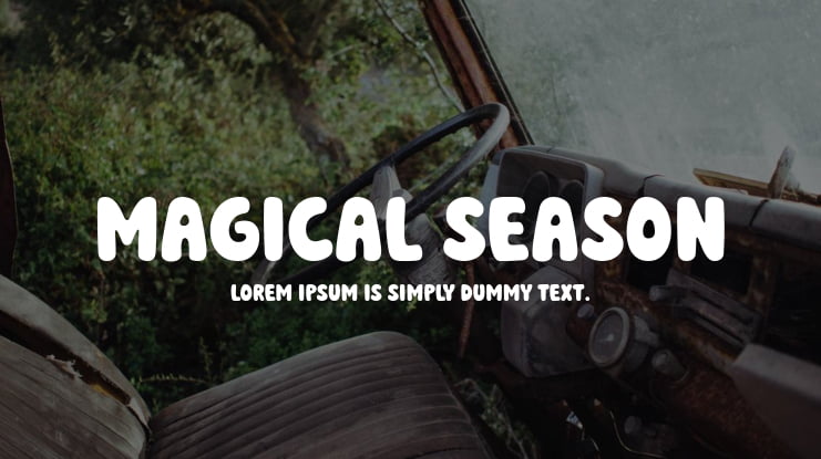 Magical Season Font