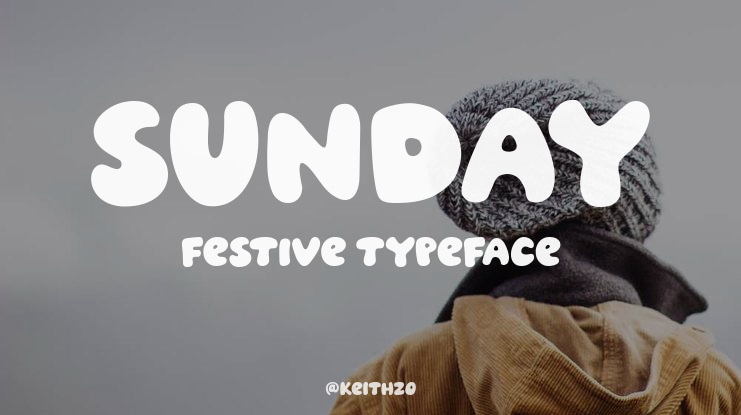 Sunday Festive Font