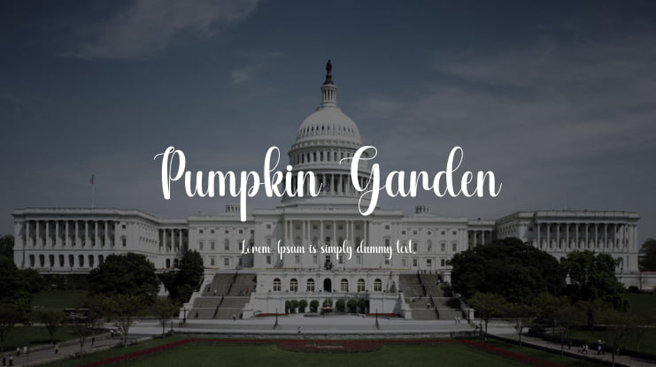 Pumpkin Garden Font