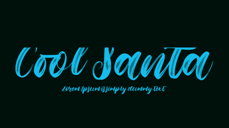 Cool Santa Font