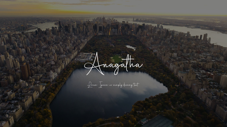 Anagatha Font