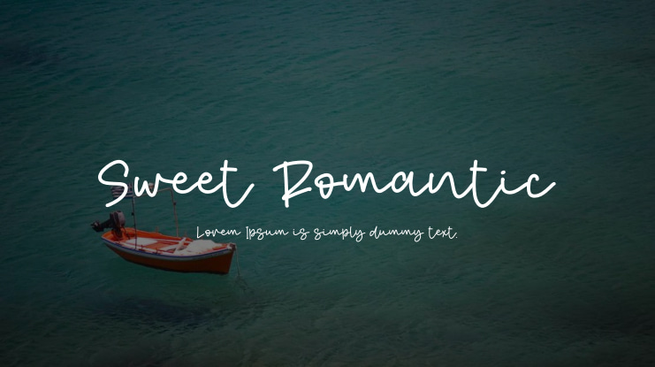 Sweet Romantic Font